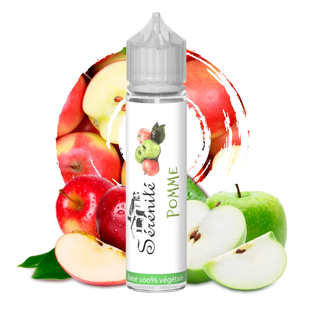 Sérénité Pomme shake and vape e-liquid