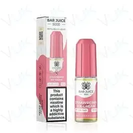 Bar Juice 5000 Strawberry Ice Cream Nic Salt E