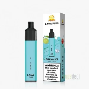 Lava Plus 2600 Puffs Disposable - Guava Ice