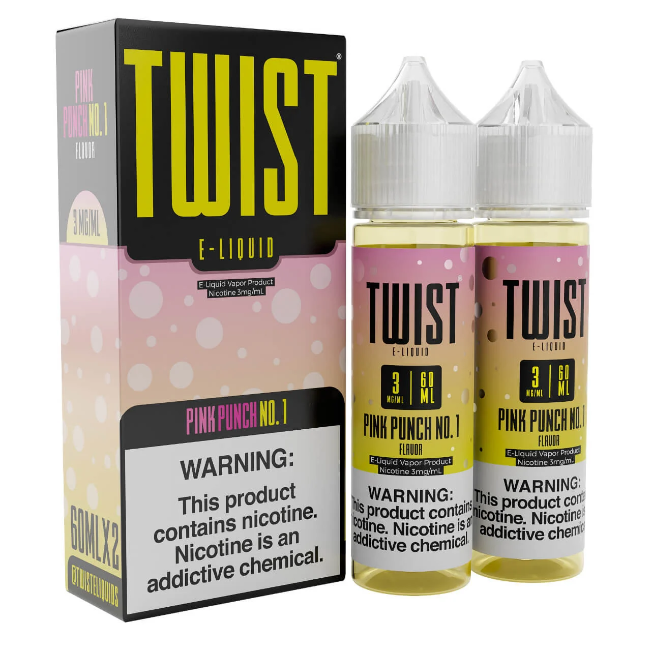 Pink Punch No.1 120ml E-Juice | Twist E-Liquids