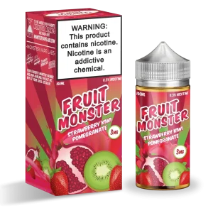 Fruit Monster Strawberry Kiwi Pomegranate 100ml Vape Juice