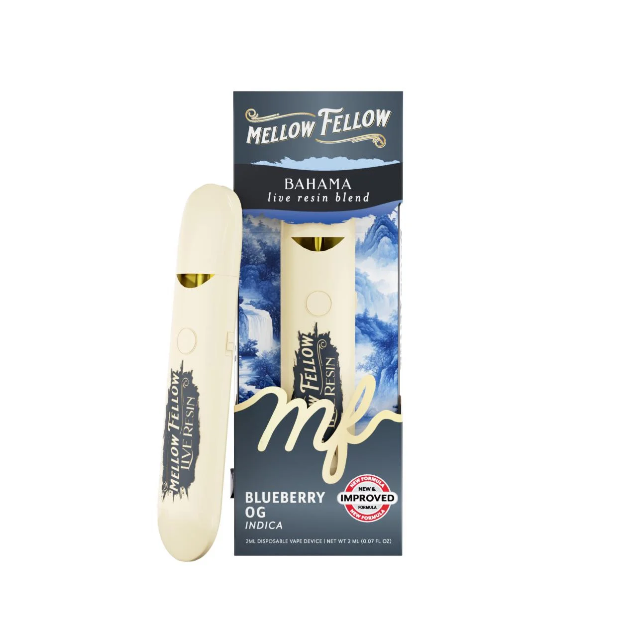 Mellow Fellow Bahama Live Resin Blend Disposable 2ML
