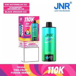 JNR TRIPLE 3 IN 1 110000 Puffs 3 Separate Adjustable Dual Mesh Coil Disposable Vape Wholesale Bulk Buy