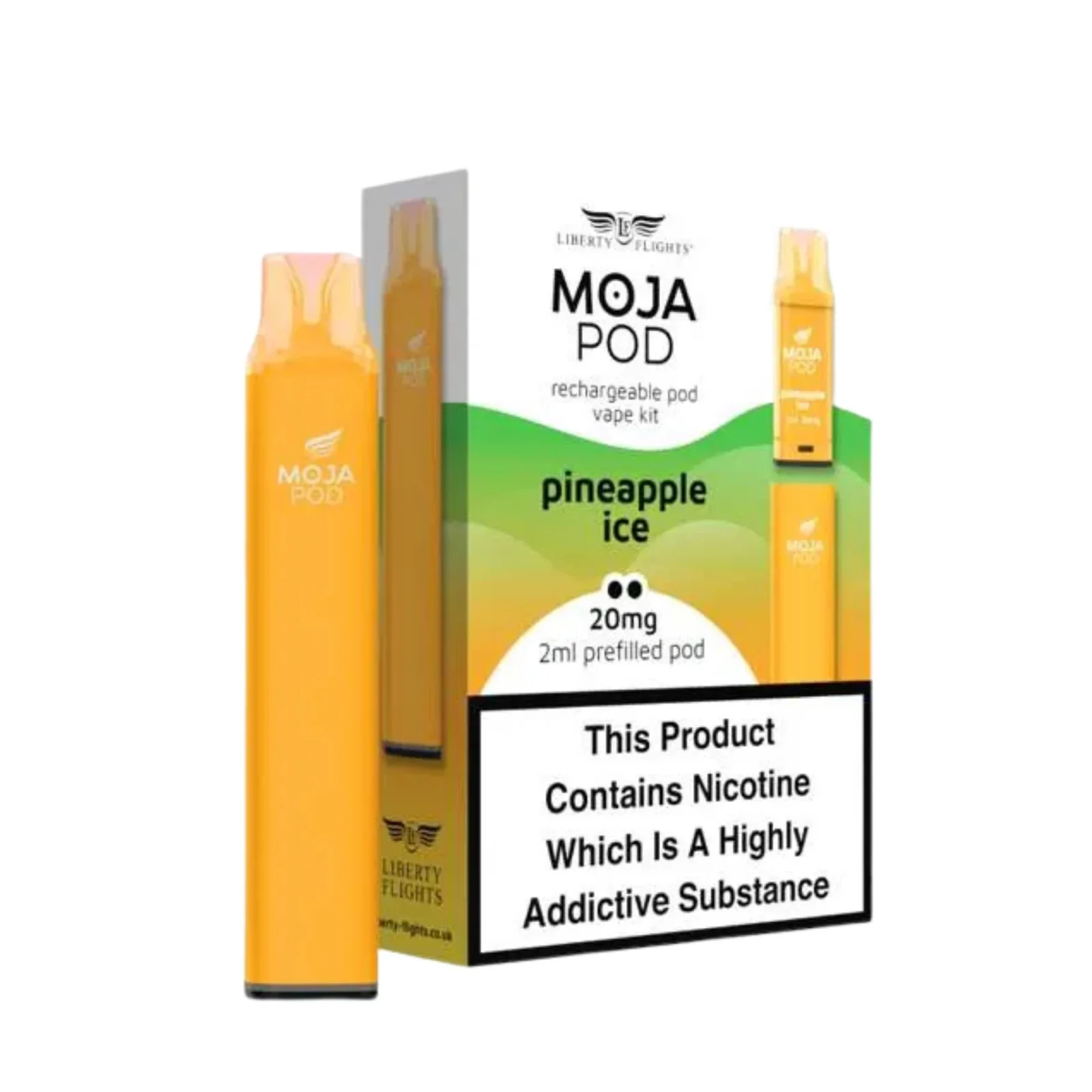 MOJA Prefilled Pod Kit 20mg (2%) - Image 2