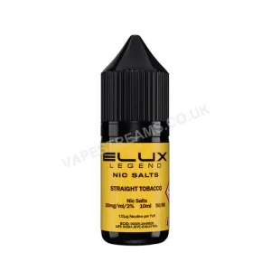 Elux Legend Straight Tobacco Nic Salt E-Liquid