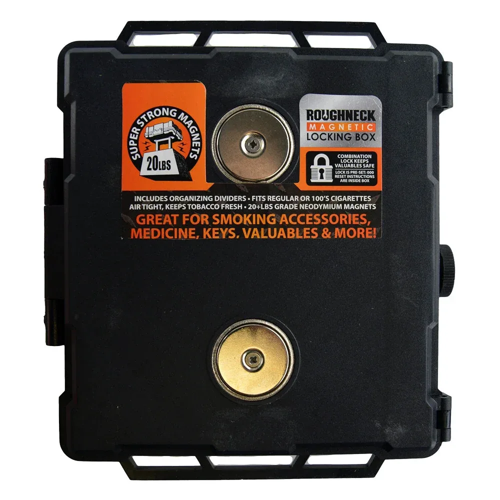 Roughneck Magnetic Locking Box - 6"x5.5" 6pcs - Image 2