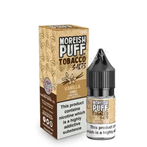 Vanilla Nicotine Salt E-Liquid by Moreish Tobacco Salts