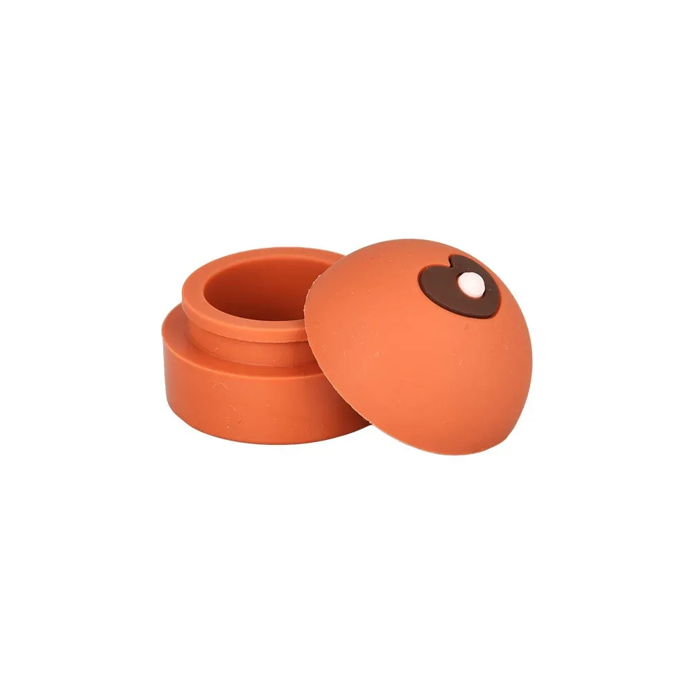 Boobie Silicone Container | 1.25" | Assorted Colors | 25pc Jar - Image 2
