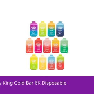 Drip More Candy King Gold Bar 6K Disposable