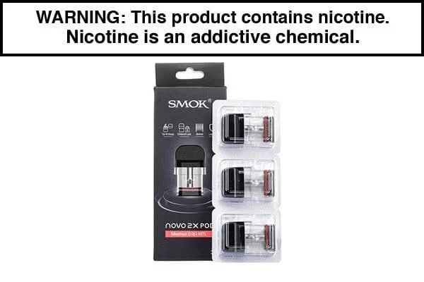 SMOK NOVO 2X REPLACEMENT PODS (PACK OF 3)