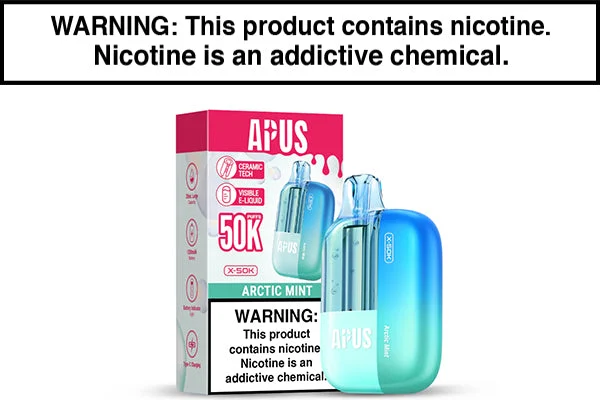APUS X-50K DISPOSABLE VAPE – 50,000 PUFFS - Image 2