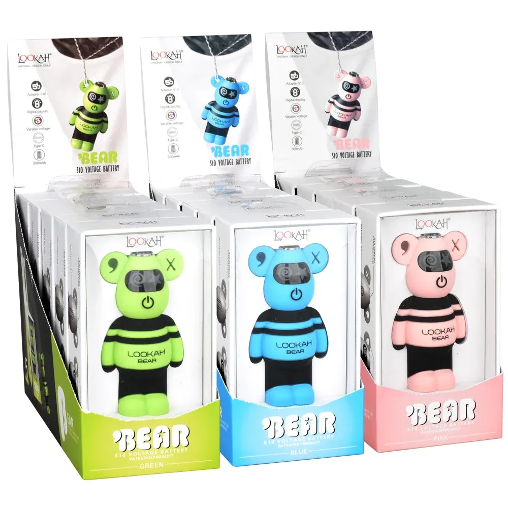 Lookah Bear 510 Battery | 500mAh | 5pc Display - Image 2