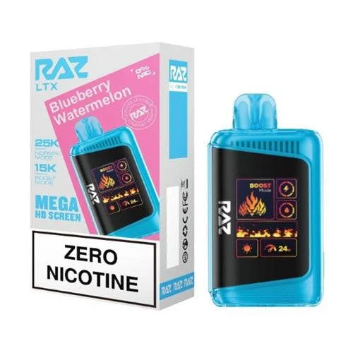 Raz DC25000 ZERO 0% Disposable Vape Device - 6PK - Image 2