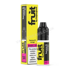 Banana & Mango Nic Salt E-Liquid by Supergood Fruit