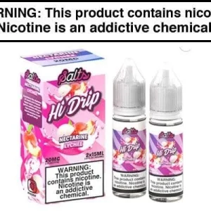 NECTARINE LYCHEE BY HI-DRIP SALTS 30ML (2x15ML)