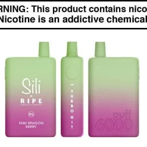 SILI X RIPE DISPOSABLE VAPE – 6000 PUFFS