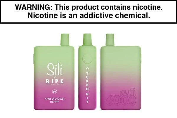 SILI X RIPE DISPOSABLE VAPE – 6000 PUFFS