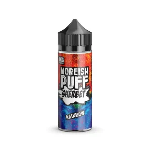 Rainbow Sherbet 100ml Shortfill by Moreish Puff