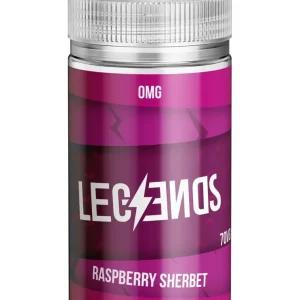 Raspberry Sherbet Vape Juice By Legends E-Liquid 0mg 200ml 70/30