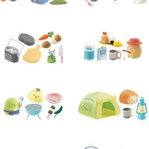 Re-Ment Sumikko Gurashi Starry Camping Collectible Figure Set