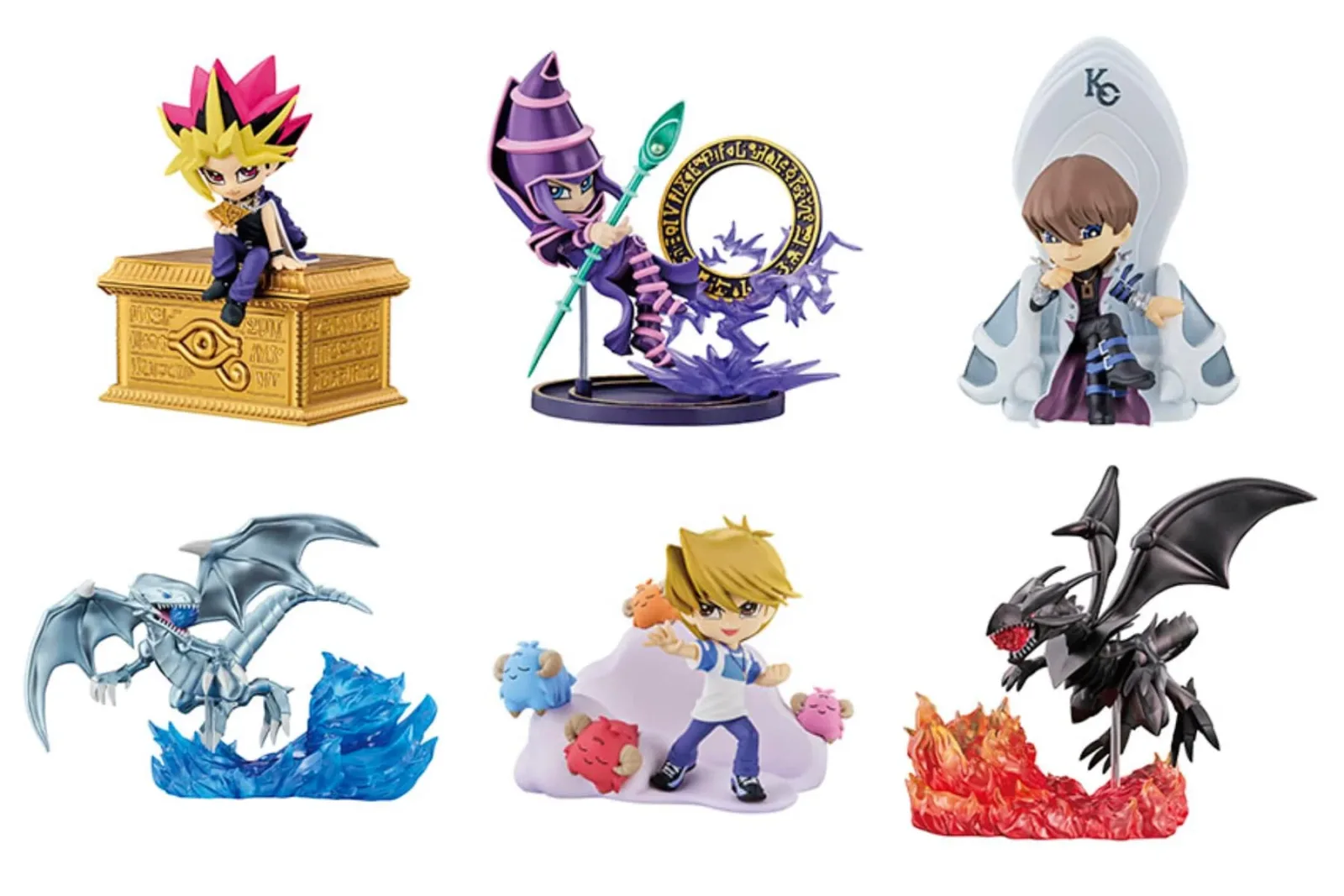 Re-Ment Yu-Gi-Oh Duel Monsters Desktop Collection PVC ABS 1Box H80xW140xD65mm