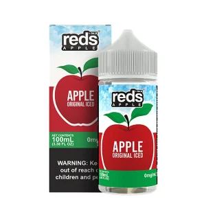 reds apple by 7Daze – Apple Original “ICED” – 100ML E-Liquid