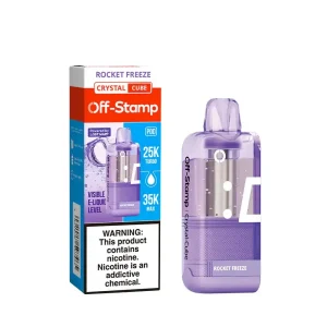 Rocket Freeze - Off-Stamp Crystal Cube 35K Disposable Pod