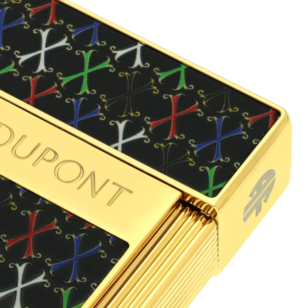 S.T. Dupont Li Biggy Fuente Multicolor Lighter - Image 2