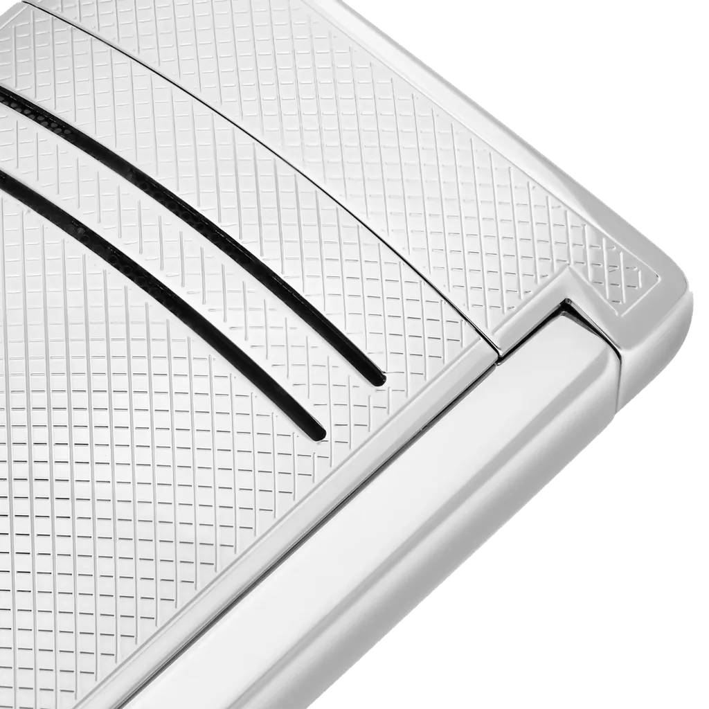 S.T. Dupont Maxijet Lighter – Chrome Contemporary Finish - Image 2