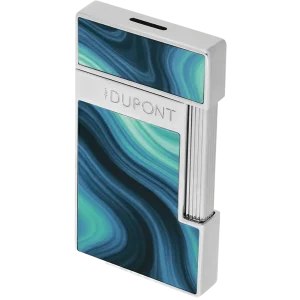 S.T. Dupont Slimmy Géode Lacquered Lighter - Blue
