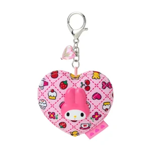 Sanrio My Melody Mirror Charm Minna No Quilt Cotton Polyester Glass Steel