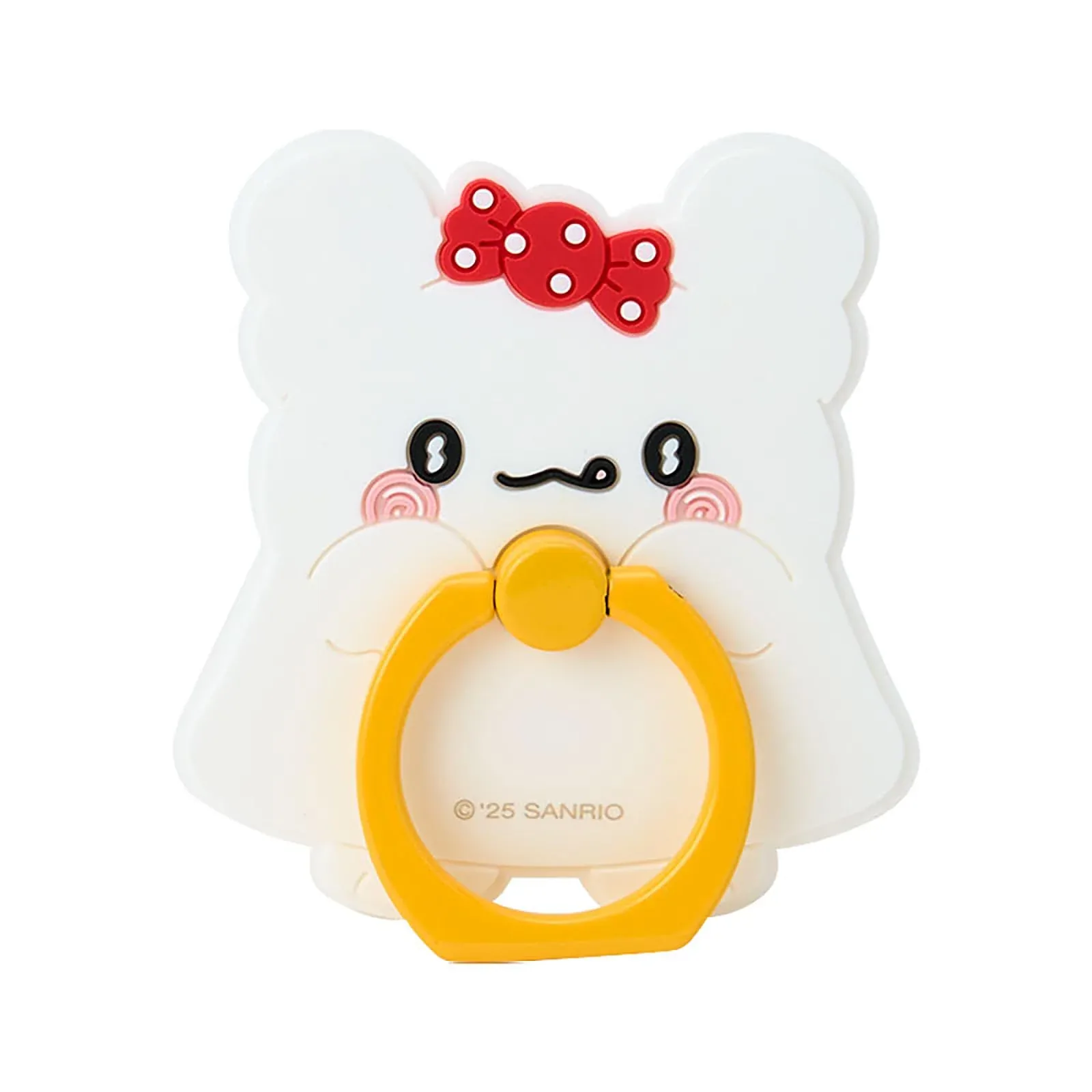 Sanrio Smartphone Ring Hanamaru Ghost PVC/Steel I Love Sweets Design - Image 2