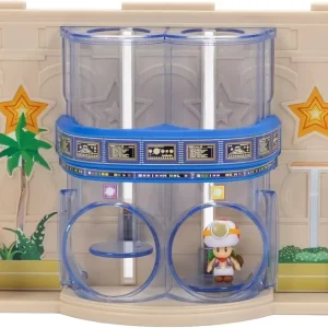 Sanye Trading Super Mario Galaxy Diorama Spaceship Figure Joints