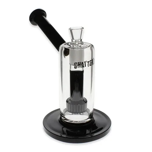 Shatter'd Glassworks - 8.5" Long Arm Matrix Bubbler Bong