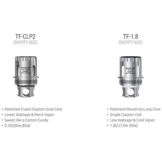 Shorty TFV4 Coils