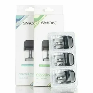 Smok NOVO 2 Pods Replacement Coils Cartridge Pack of 3x 1.4Ω MTL Mesh 1.0Ω