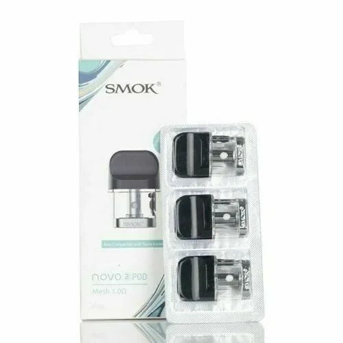 Smok NOVO 2 Pods Replacement Coils Cartridge Pack of 3x 1.4Ω MTL Mesh 1.0Ω - Image 2