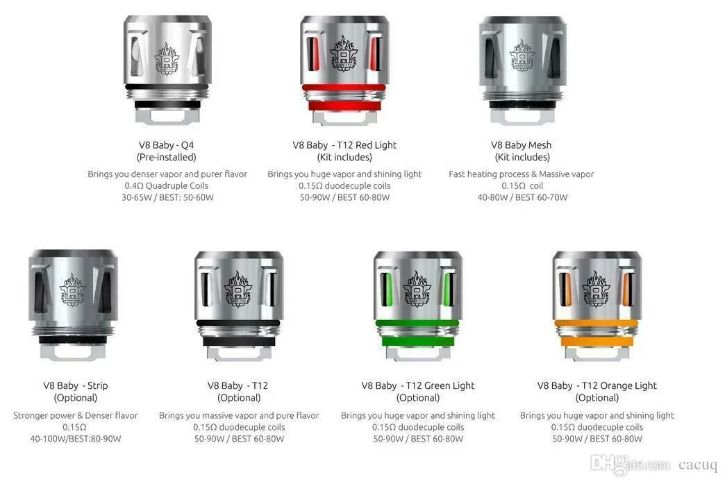 SMOK TFV12 Baby Prince Replacement Coils