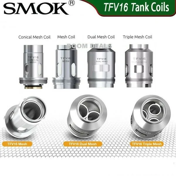 SMOK TFV16 Cloud BEAST KING TFV16 Tank Coils | Single | Dual | Triple Mesh