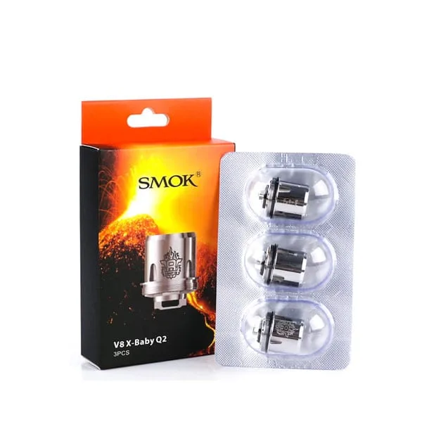 SMOK TFV8 X-Baby Coils - Pack of 3x Coils - Image 2
