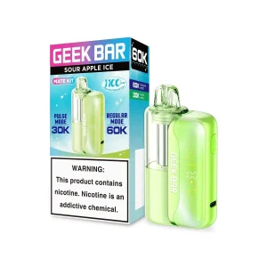 Sour Apple Ice - Geek Bar Mate 60k Disposable Vape Kit