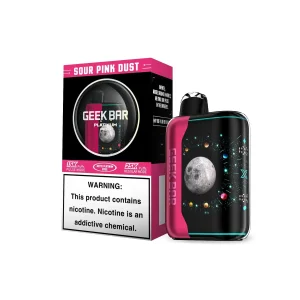 Sour Pink Dust - Geek Bar Pulse X 25K Disposable Vape Platinum Edition Vape