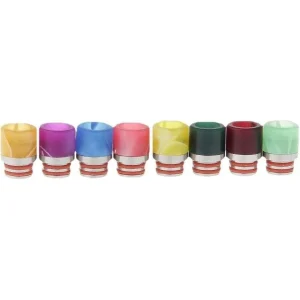 Stainless Steel + Resin Hybrid 510 Drip Tip