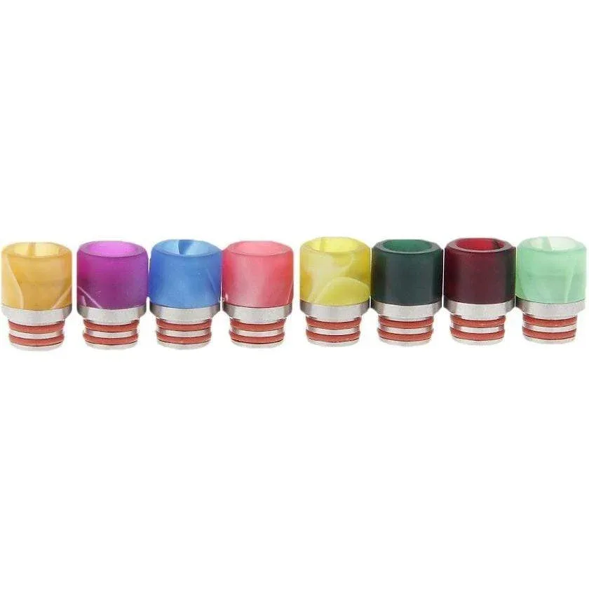 Stainless Steel + Resin Hybrid 510 Drip Tip