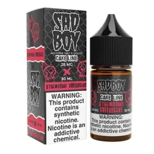 Strawberry Cheesecake - 48mg - Sadboy Salts - 30mL