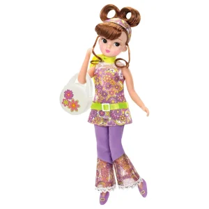 Takara Tomy Licca-Chan Doll Retro GoGo Dress-Up Toy for Ages 3+