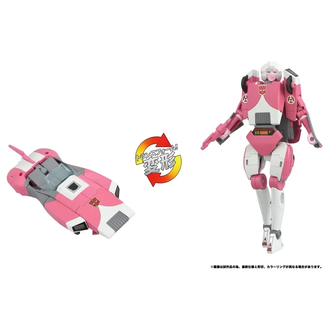 Takara Tomy T-Spark C-08 Arcee Movable Figure Transformers Missing Link - Image 2