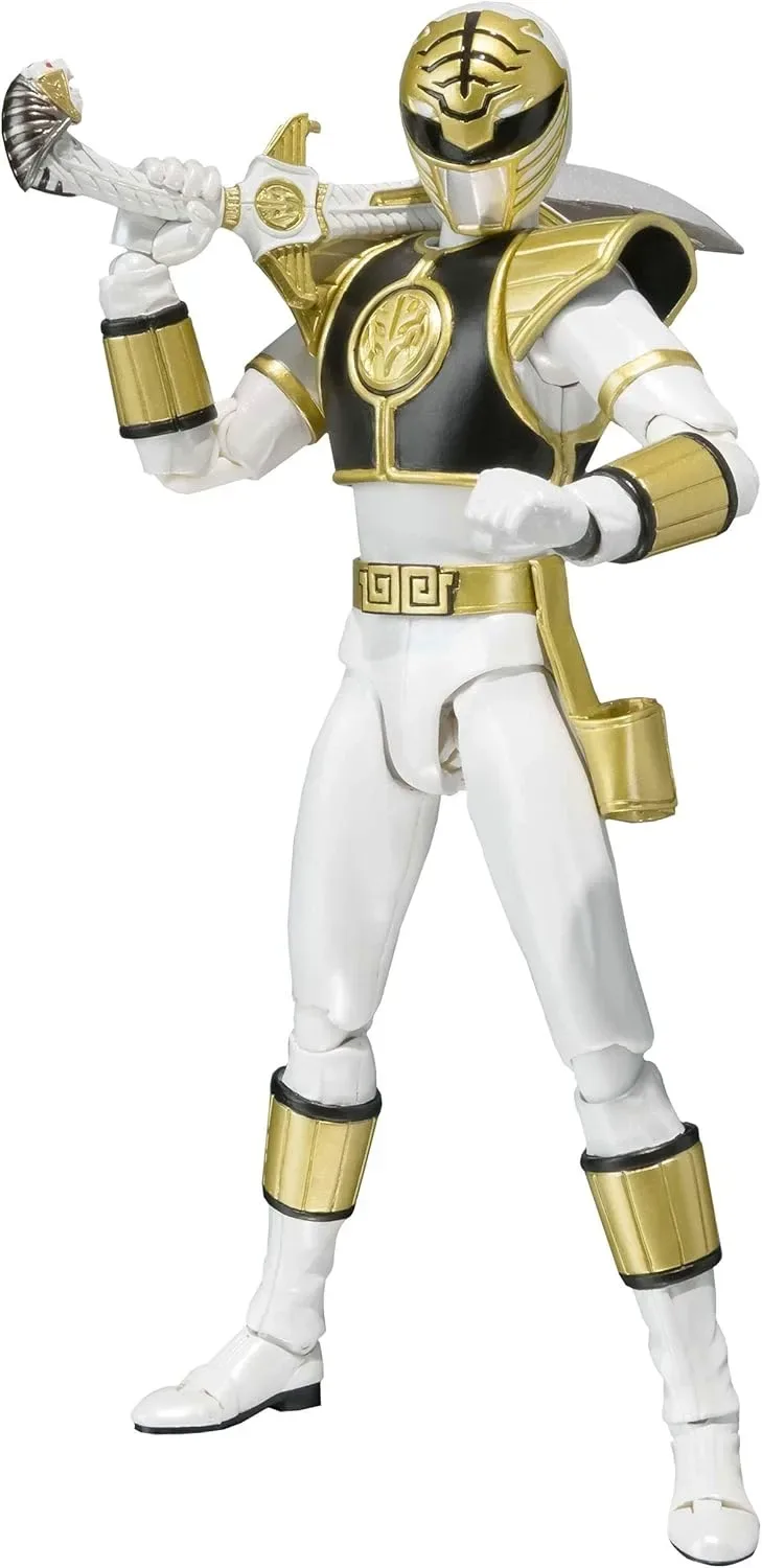 Tamashii Nations Power Rangers White Ranger S.H.Figuarts Figure