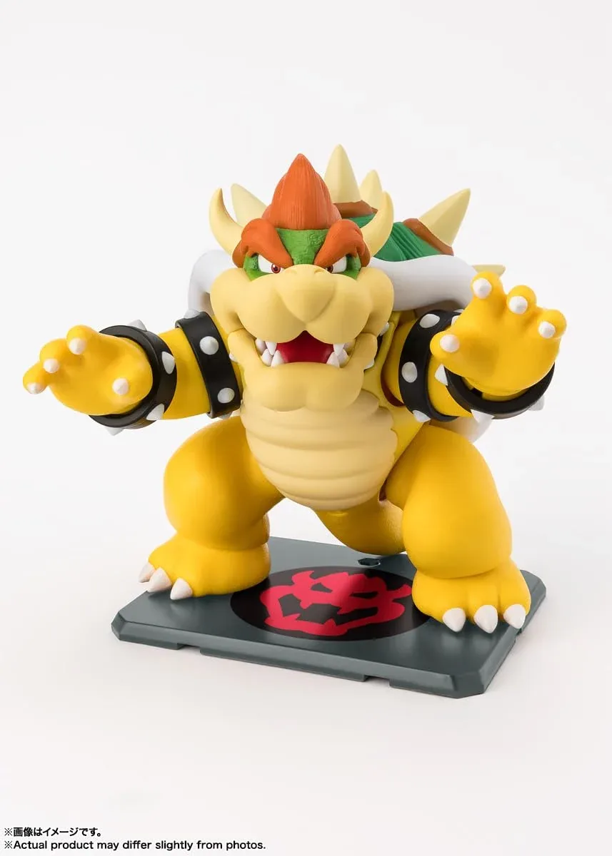 Tamashii Nations SH Figuarts Super Mario Bowser 130mm PVC Movable Figure - Image 2