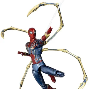 Threezero Marvel Infinity Saga Deluxe Iron Spider Action Figure Collection